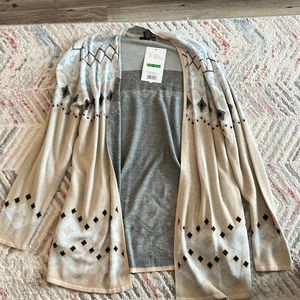 Large | Autumn Open Cardigan | By Design | New with Tags